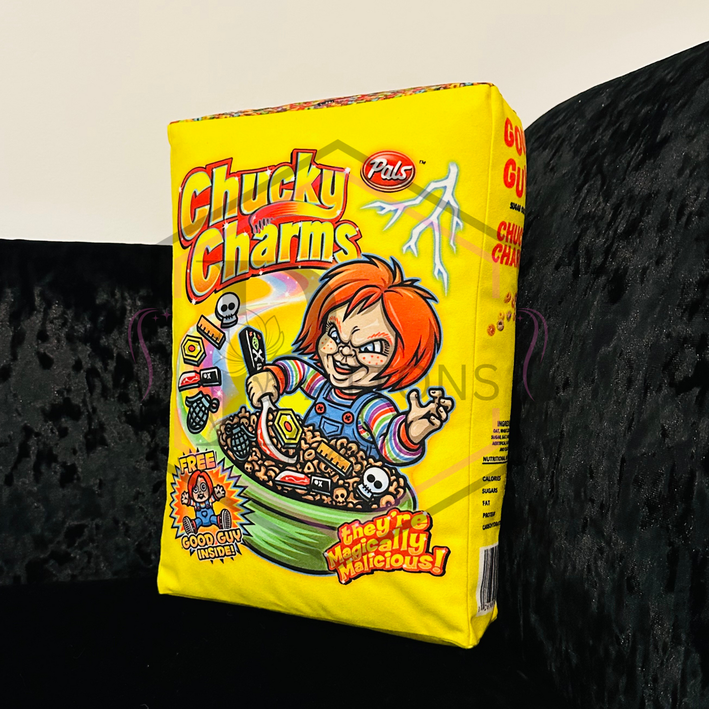 Cereal Box Cushion | Chucky Charms | Cereal Killers
