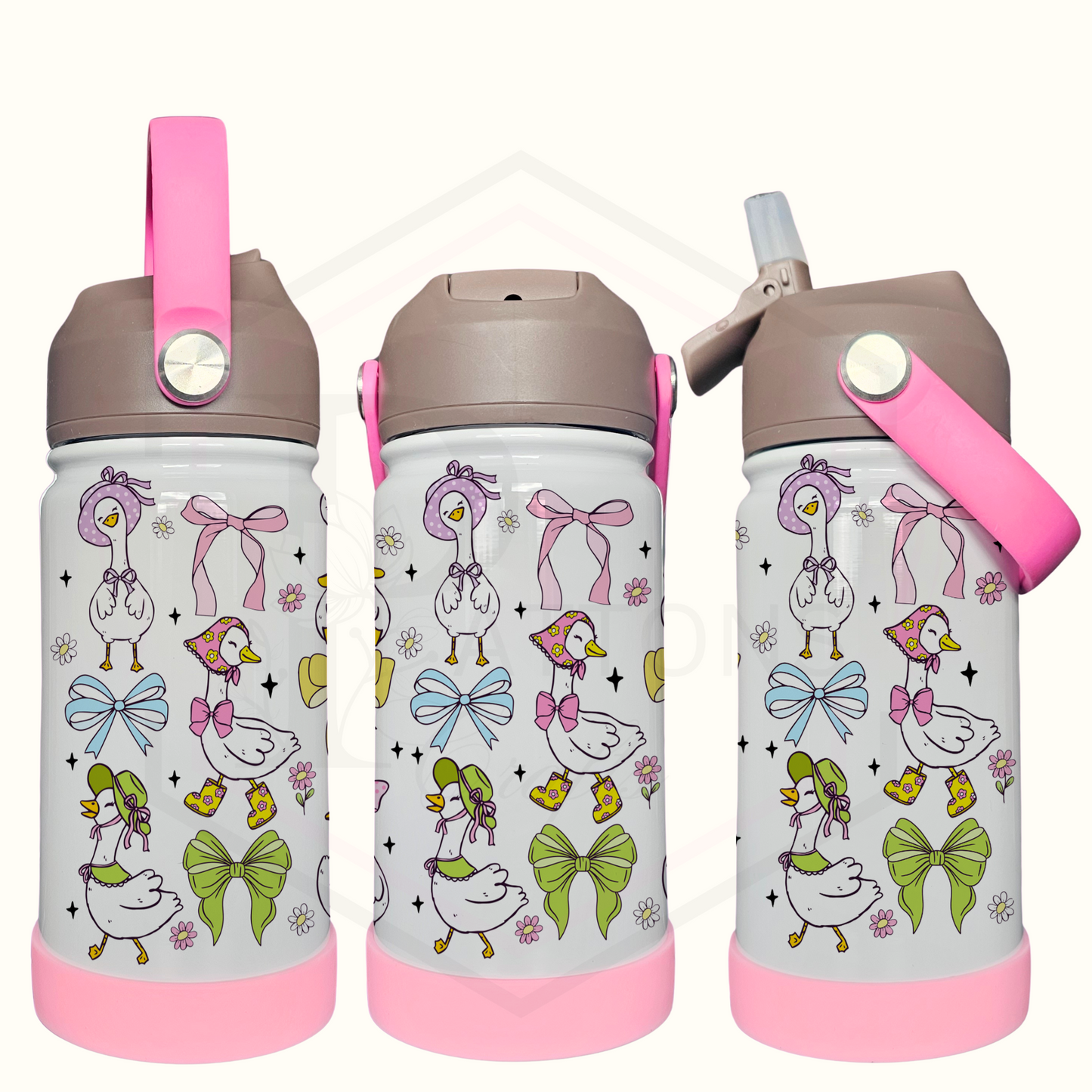 Kids Thermal water bottle | Cute Goose