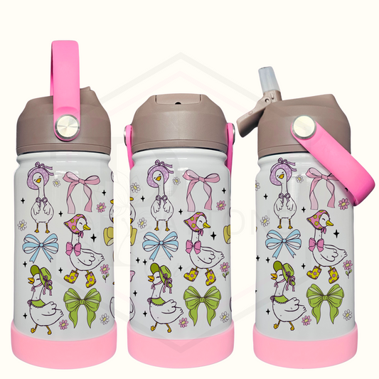 Kids Thermal water bottle | Cute Goose