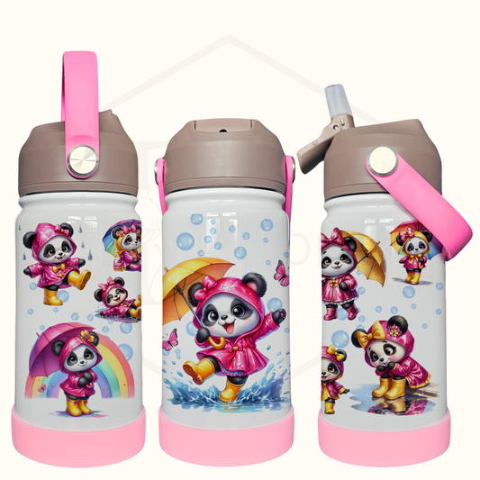 Kids thermal water bottle | Rainy Days