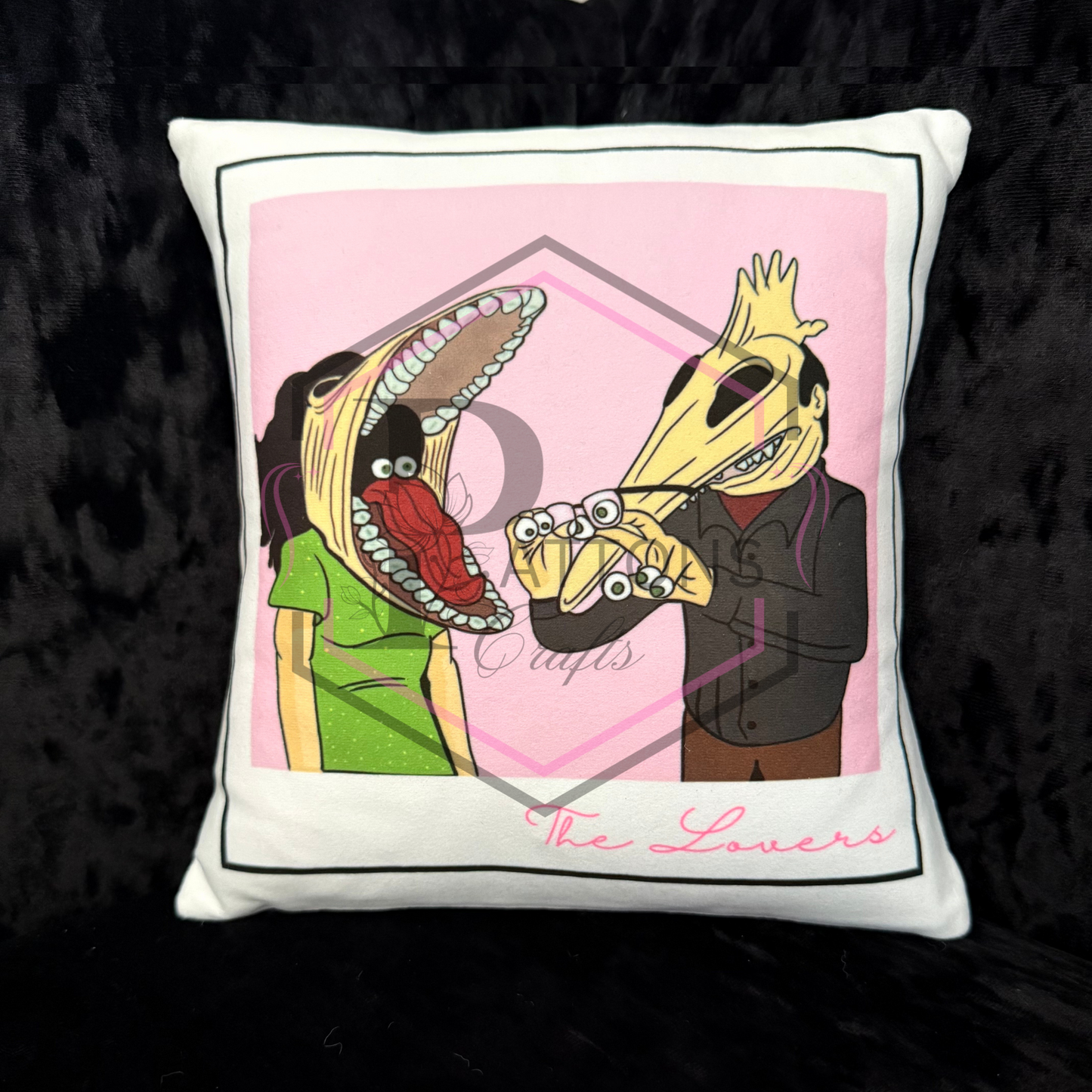 Mini Polaroid Cushion | The Lovers