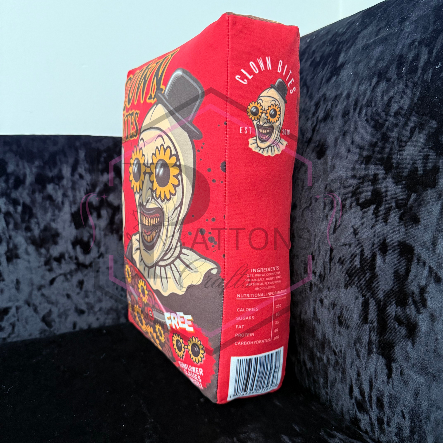 Cereal Box cushion | Clown Bites | Cereal Killers