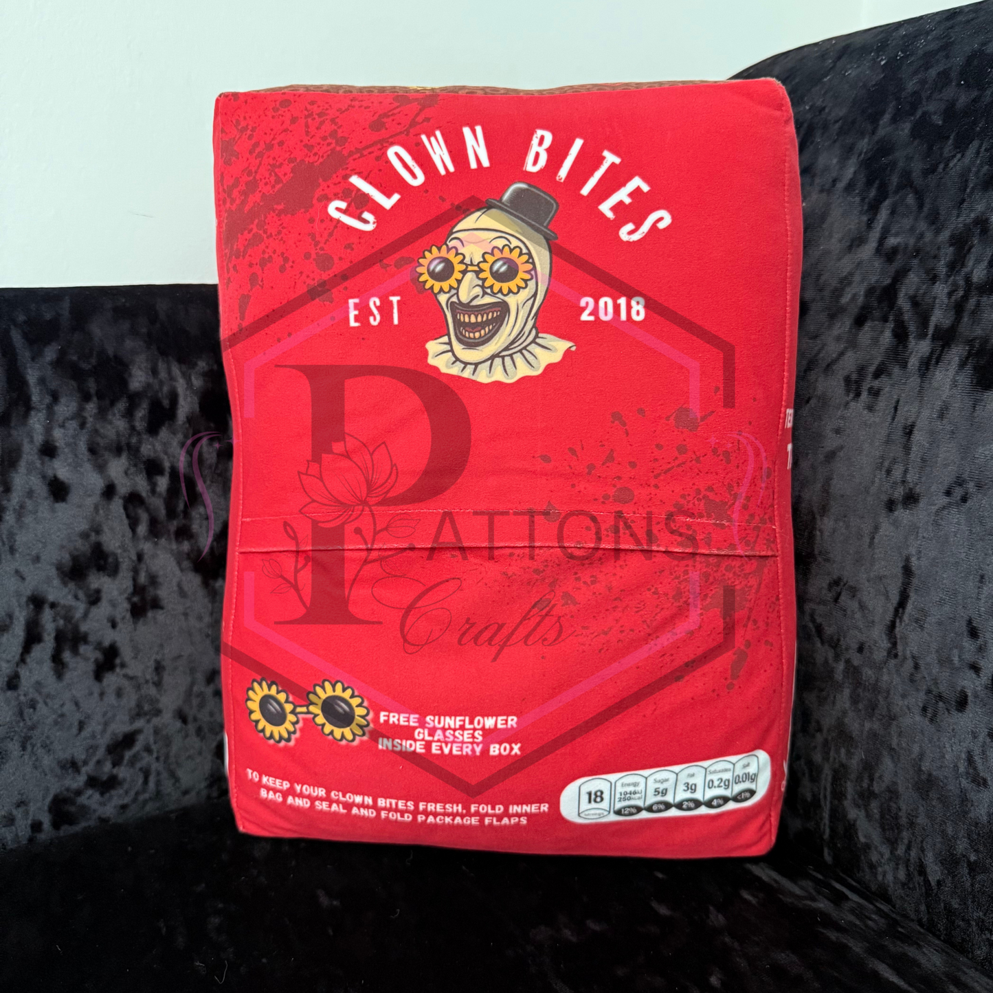 Cereal Box cushion | Clown Bites | Cereal Killers