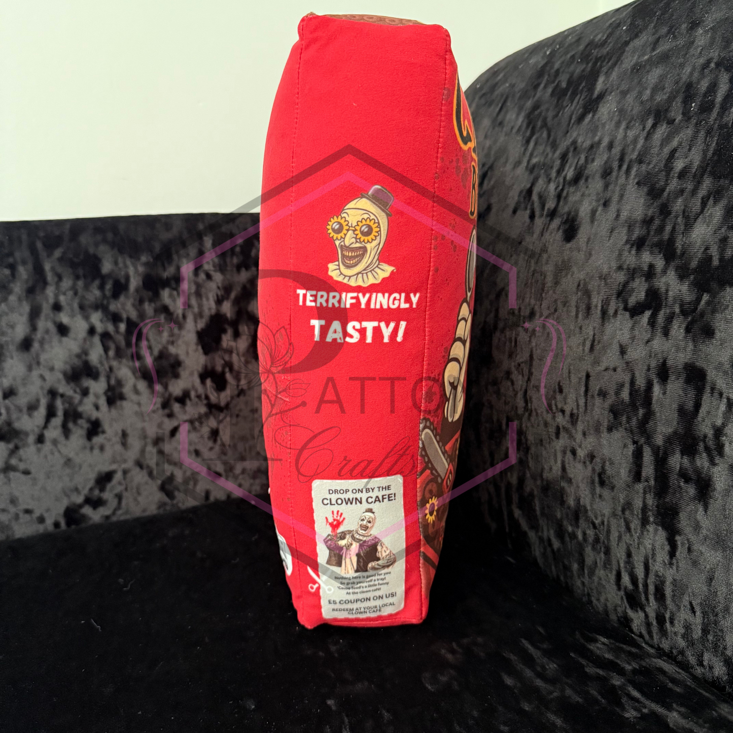 Cereal Box cushion | Clown Bites | Cereal Killers