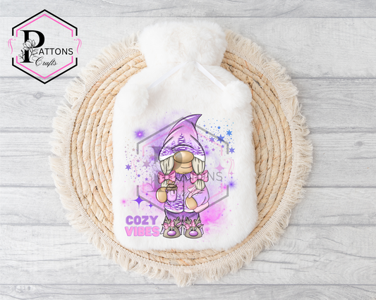 Hot water bottle | Cozy vibes gnome