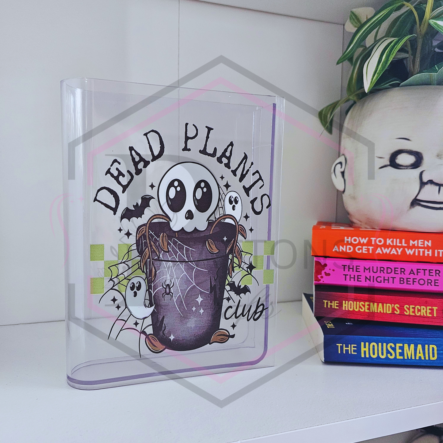 Book Vase | Dead Plants Club | Acrylic vase