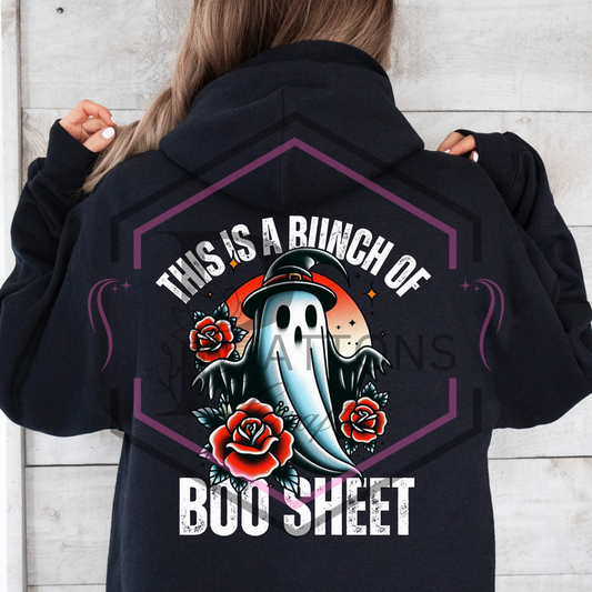 Hoodie | Bunch of boo sheet | Hooded sweatshirt