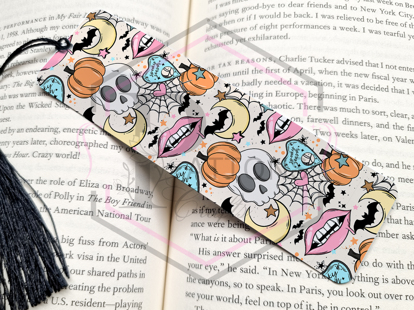 Bookmark | Spooky Season | Metal Bookmark