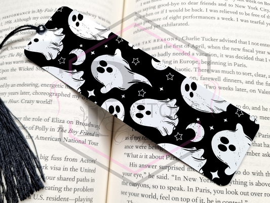 Bookmark | Spooky Ghosties | Metal bookmark