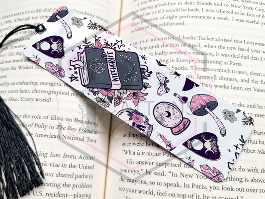 Bookmark | Witchcraft | Metal bookmark