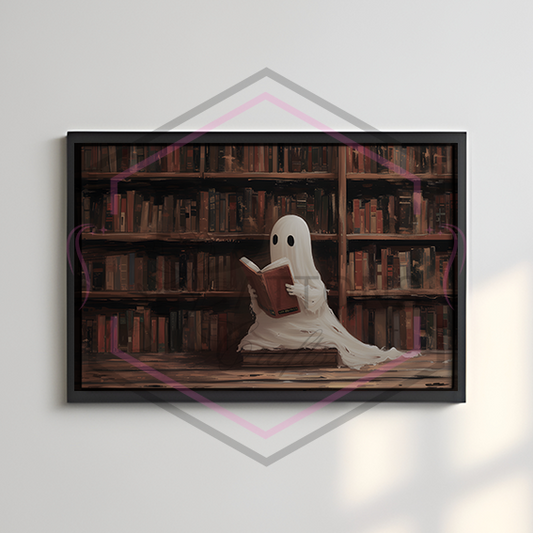 A4 Print | Boo'ks | Landscape unframed print