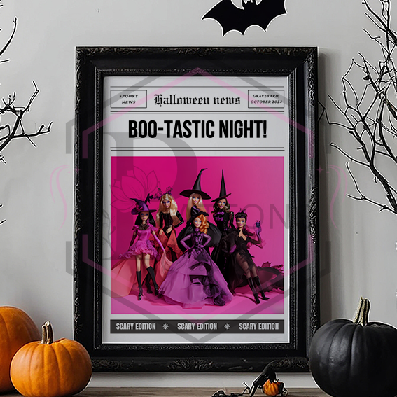 A4 Print | Boo-Tastic | Unframed Print