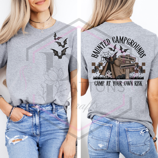 T-Shirt | Haunted Campgrounds | Unisex Tee