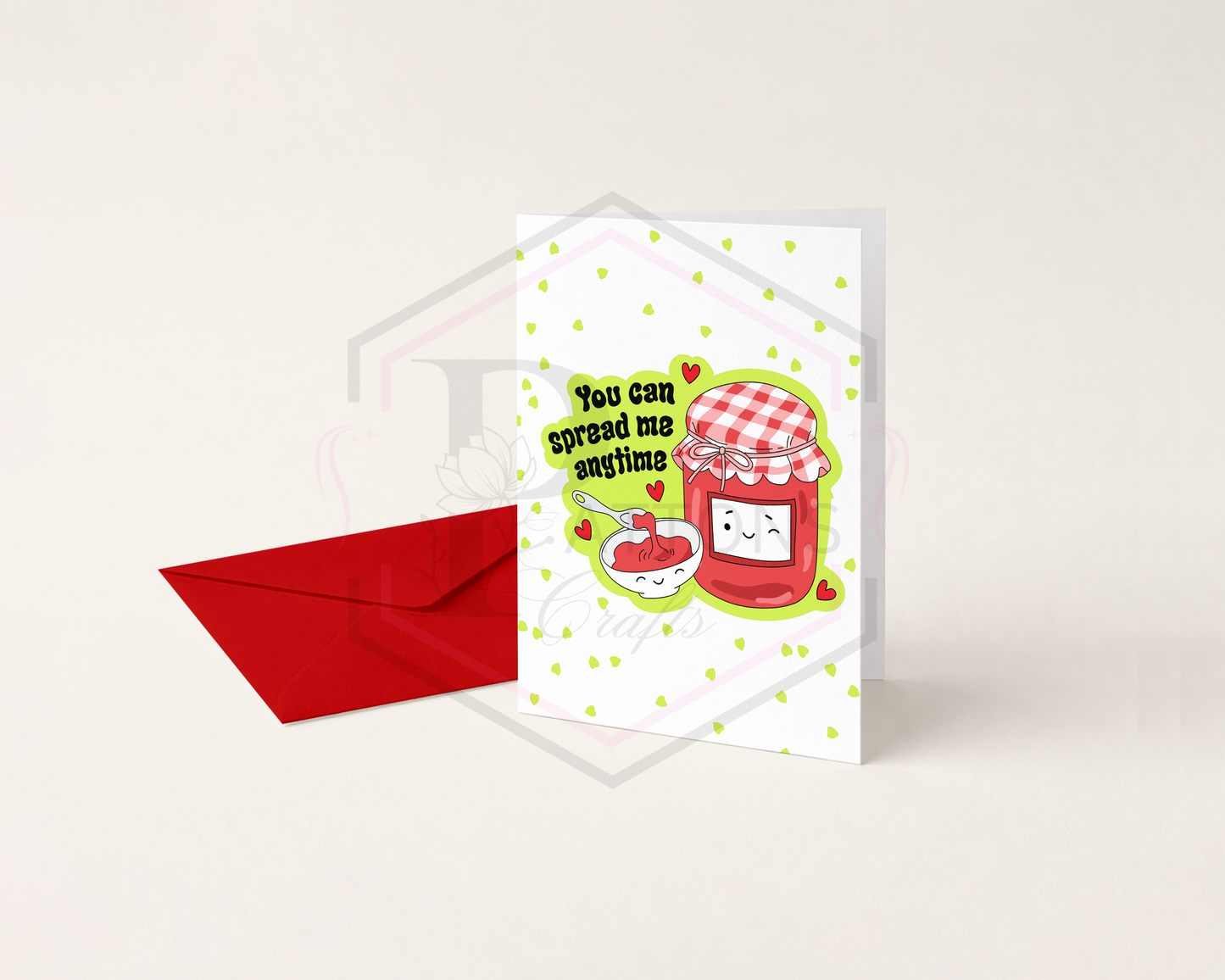 Valentines day card | Spread me anytime