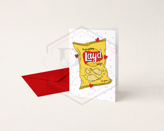 Valentines day card | Lay'd