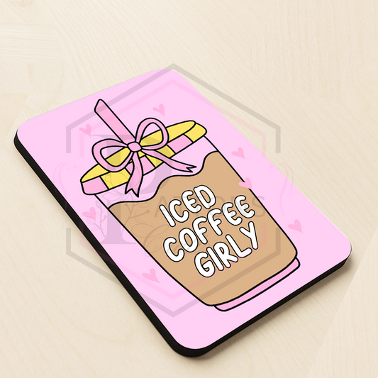 Coaster | Iced coffee girly