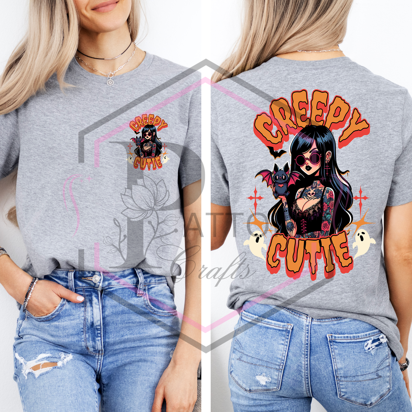 T-Shirt | Creepy Cutie | Front and back printed