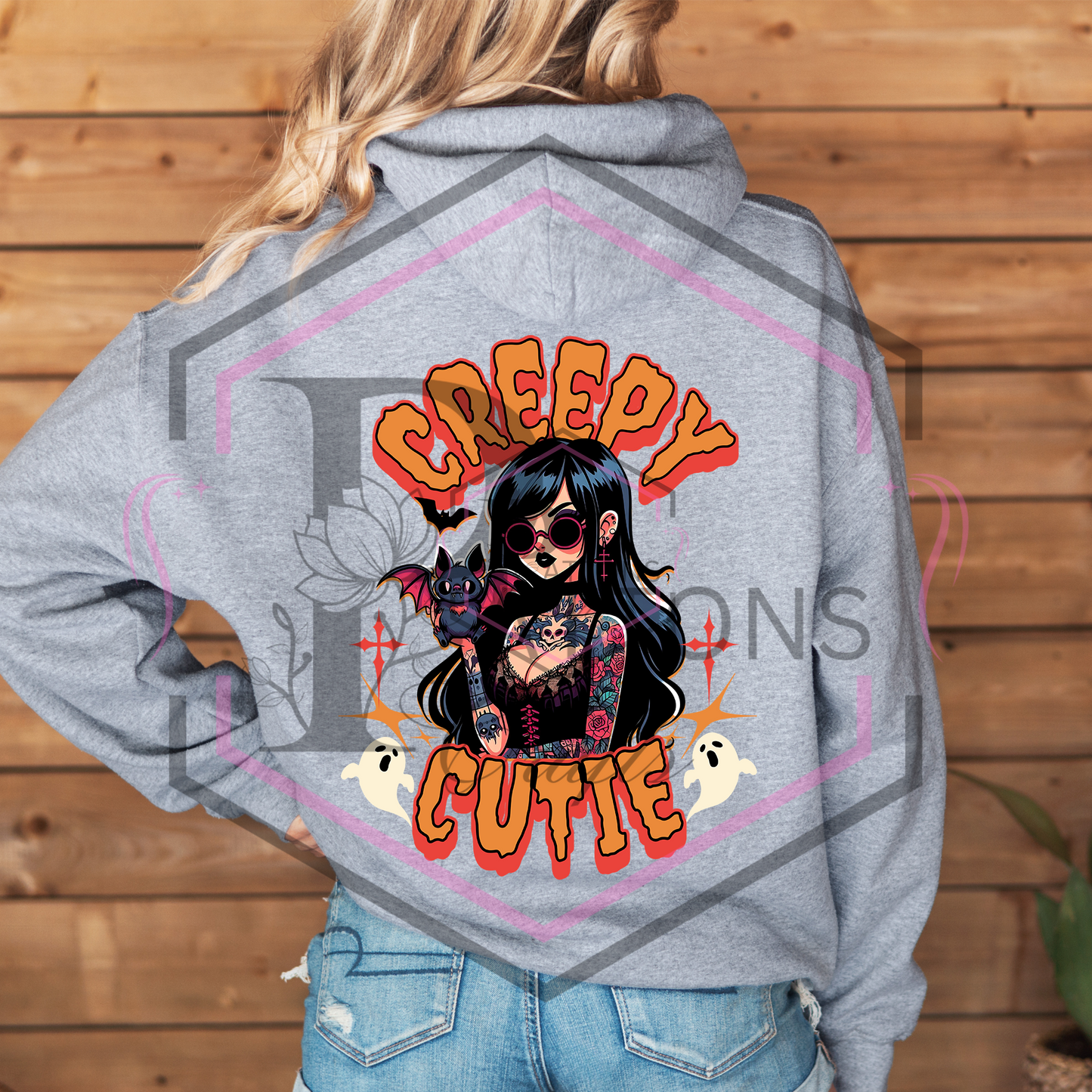 Hoodie | Creepy Cutie | Hooded Sweatshirt