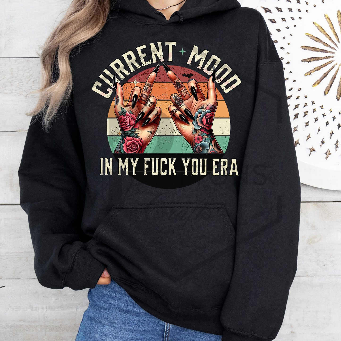 Hoodie | In my F**k you era | Hooded Sweatshirt