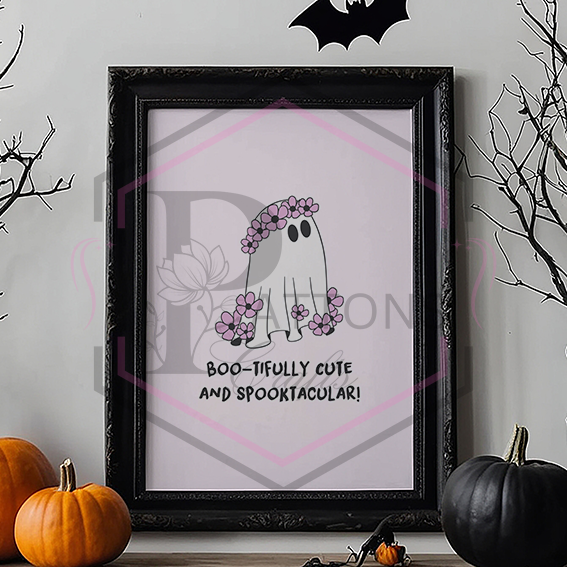 A4 Print | Boo-tifully spooktacular | Unframed Print