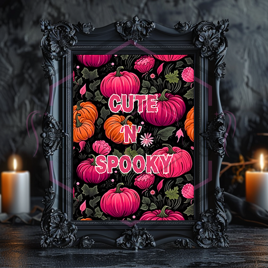 A4 Print | Cute N Spooky | Unframed Print