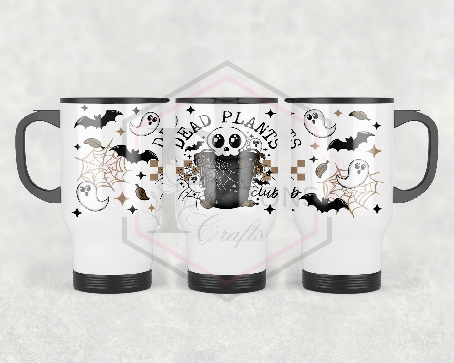 Travel mug | Dead plants club | 500ml Travel mug