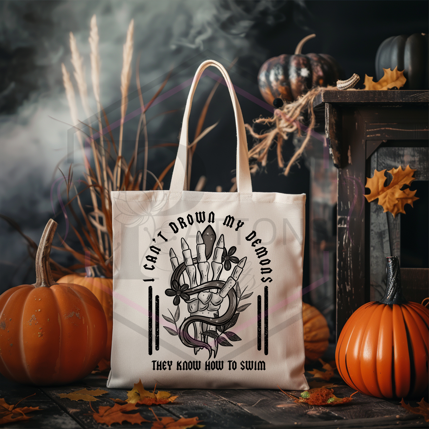 Tote Bag | My Demons | Reusable Shopper