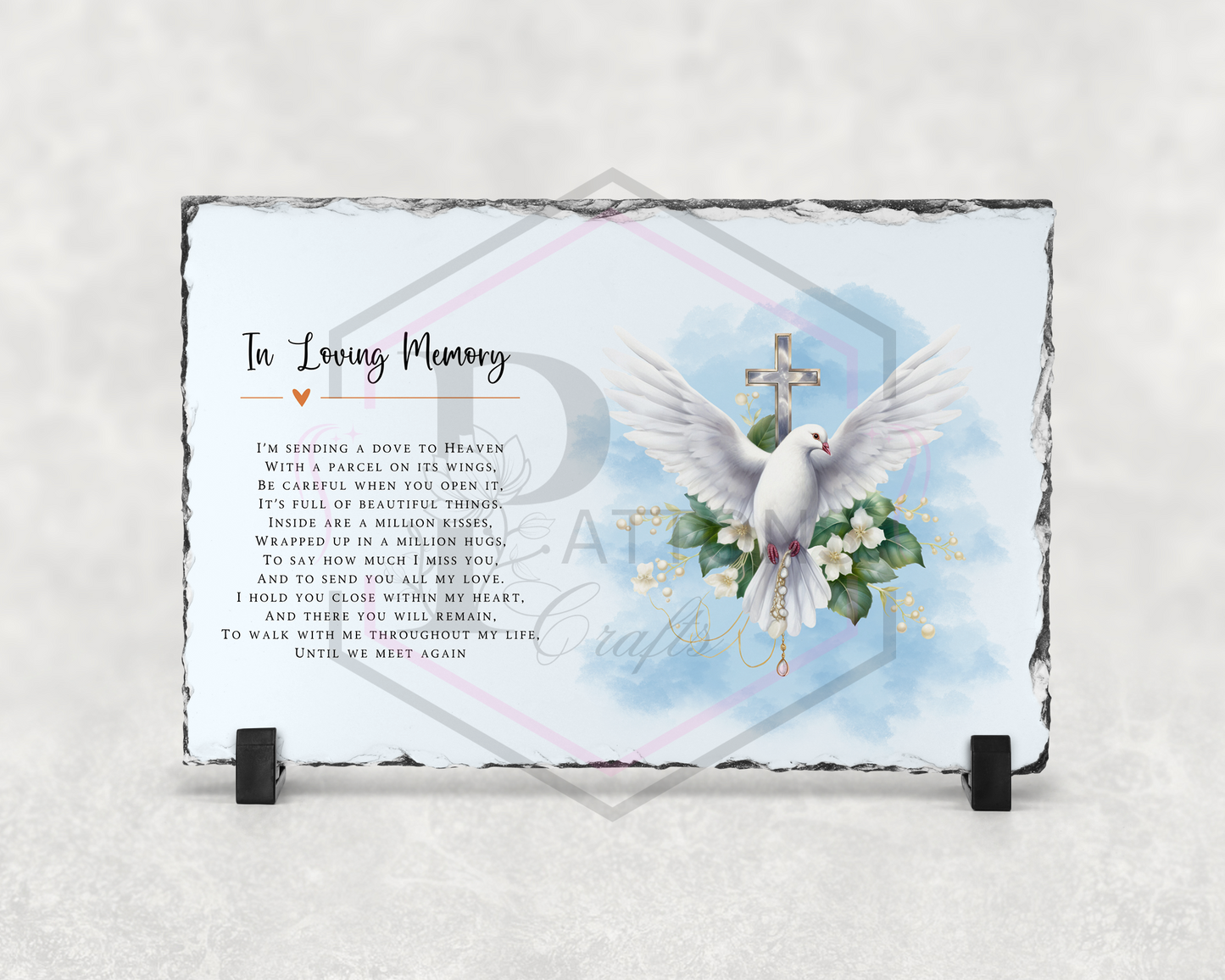 Memorial slate | Dove