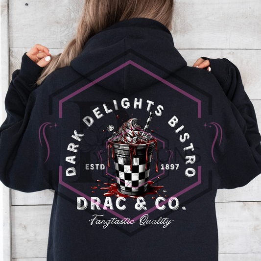 Hoodie | Drac & co | Front and back print