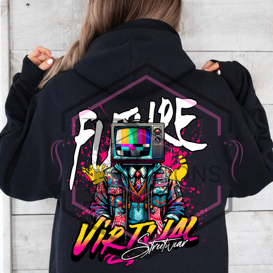 Hoodie | Future virtual | Hooded sweatshirt