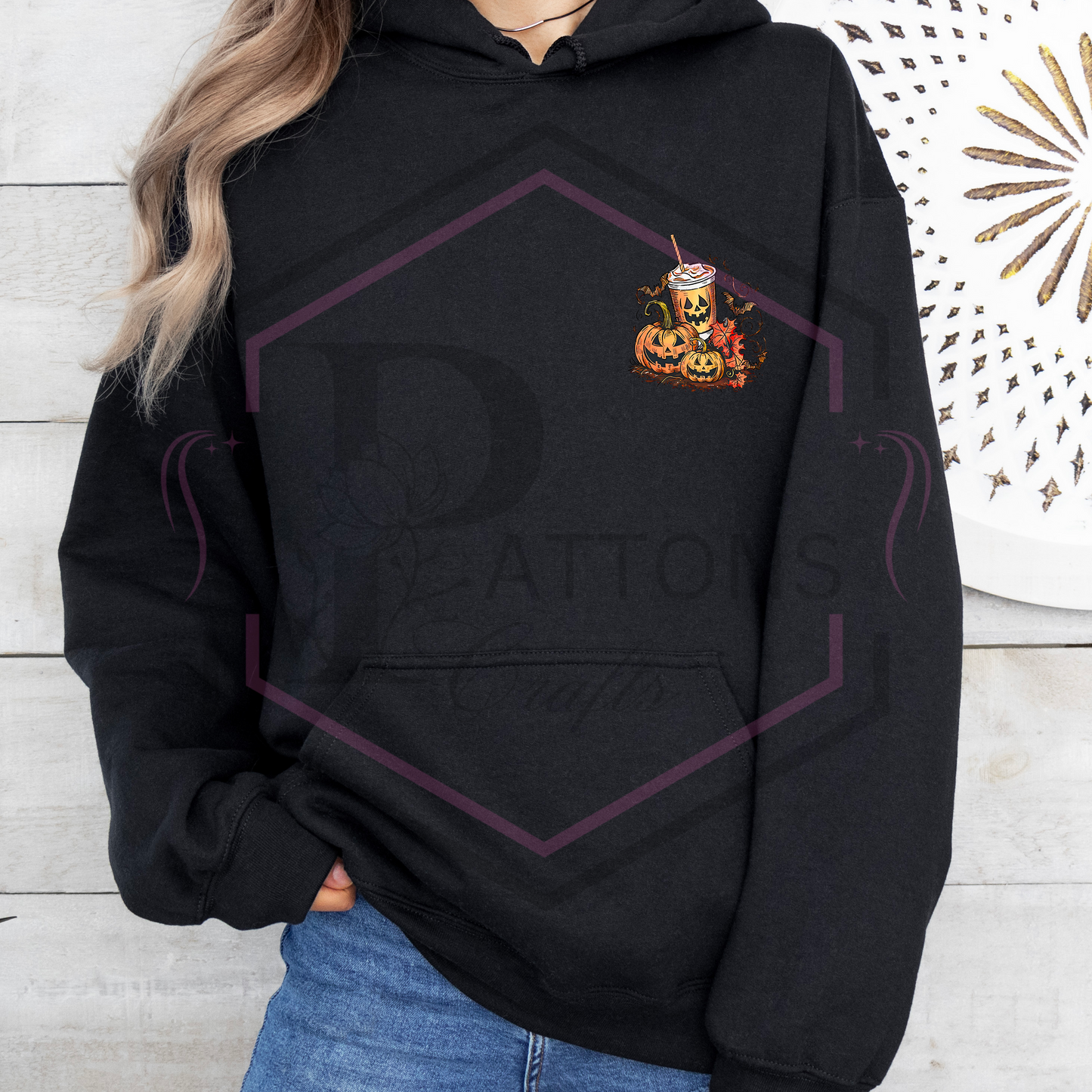 Hoodie | Little ghosts coffee club | Hooded sweatshirt