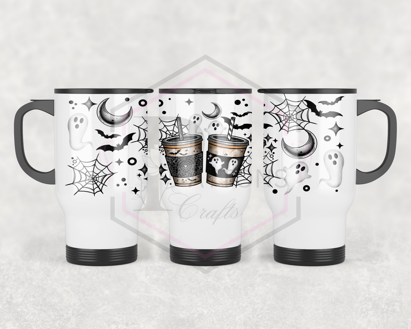 Travel Mug | 500ml Travel mug | Spooky Coffee