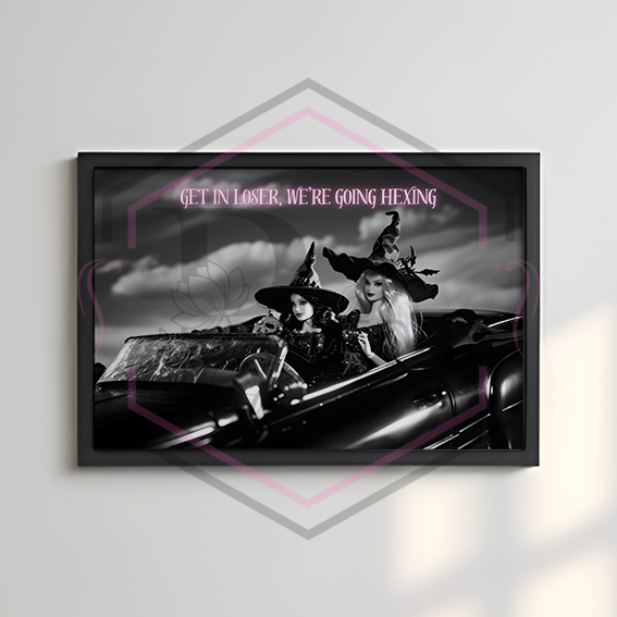 A4 Print | Get in losers | Landscape unframed print