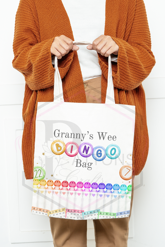 Personalised Tote bag | Bingo bag | Reusable shopper