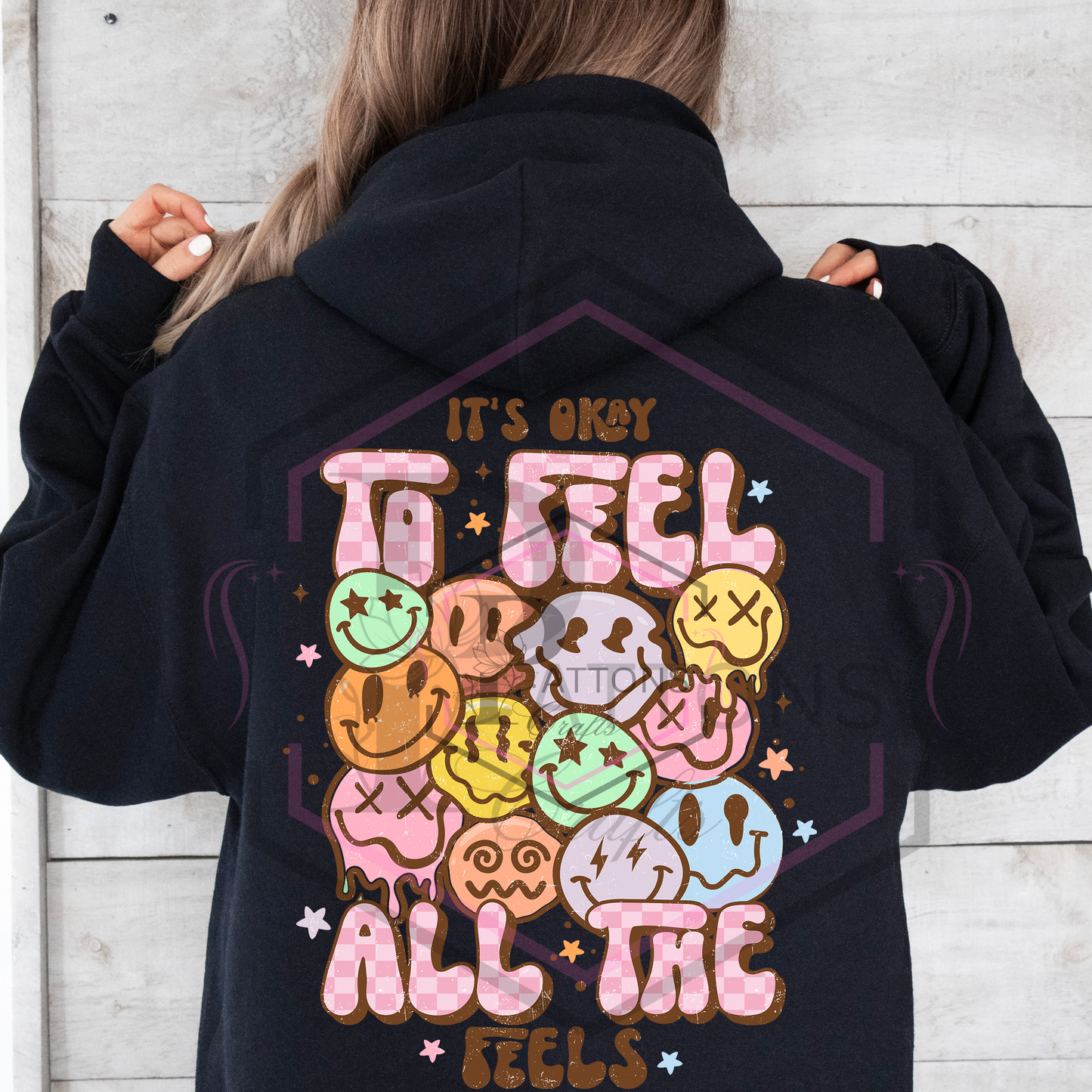 Hoodie | Feel the feels | Hooded sweatshirt