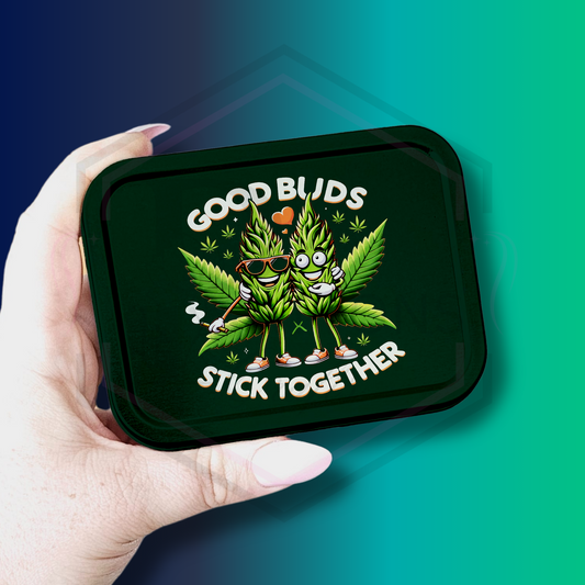 Tobacco Tin | 2oz Tin | Good Buds