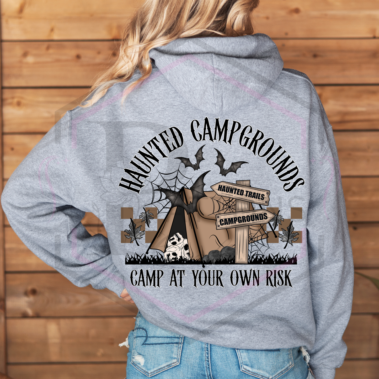 Hoodie | Haunted Campgrounds | Hooded Sweatshirt