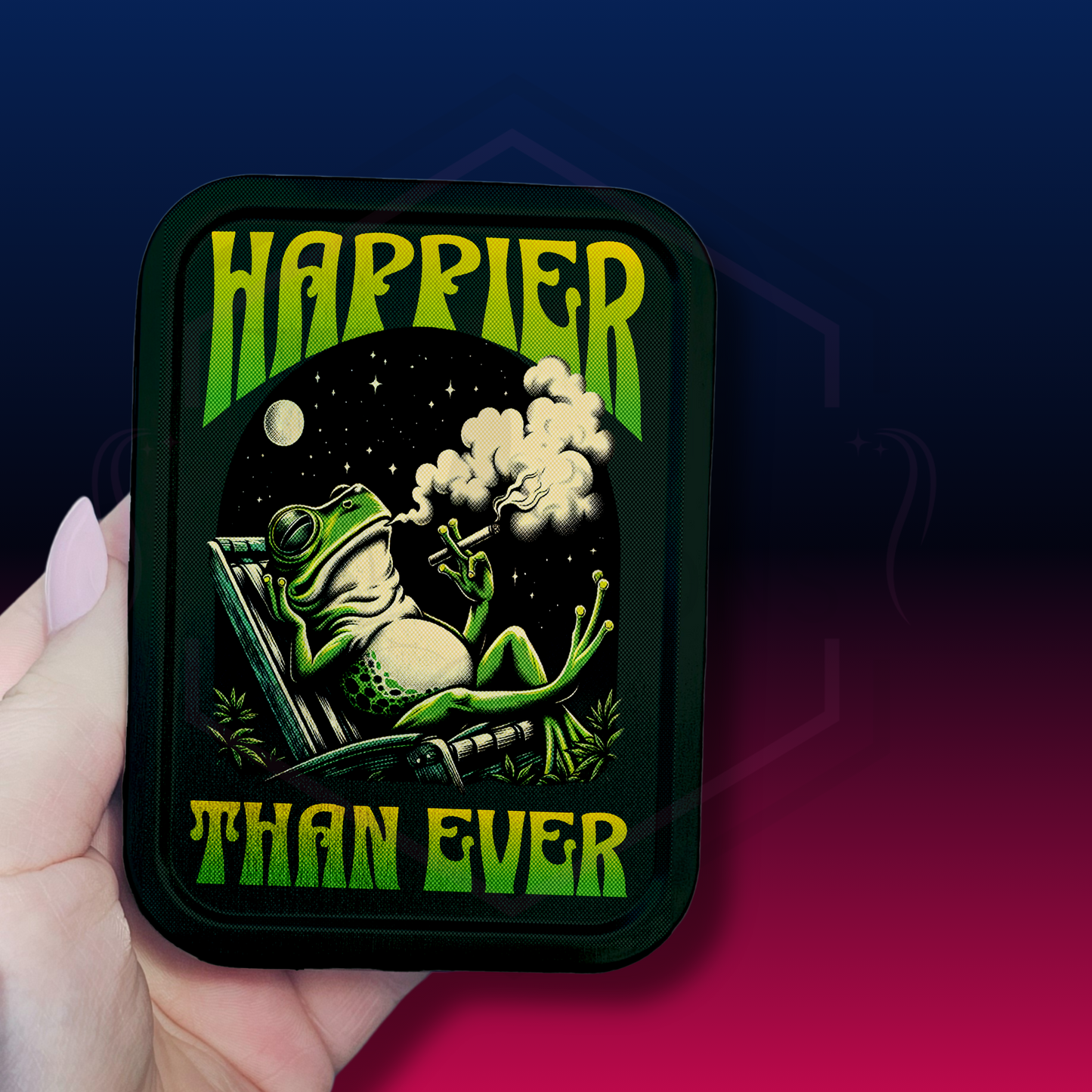 Tobacco Tin | 2oz Tin | Happier Than Ever