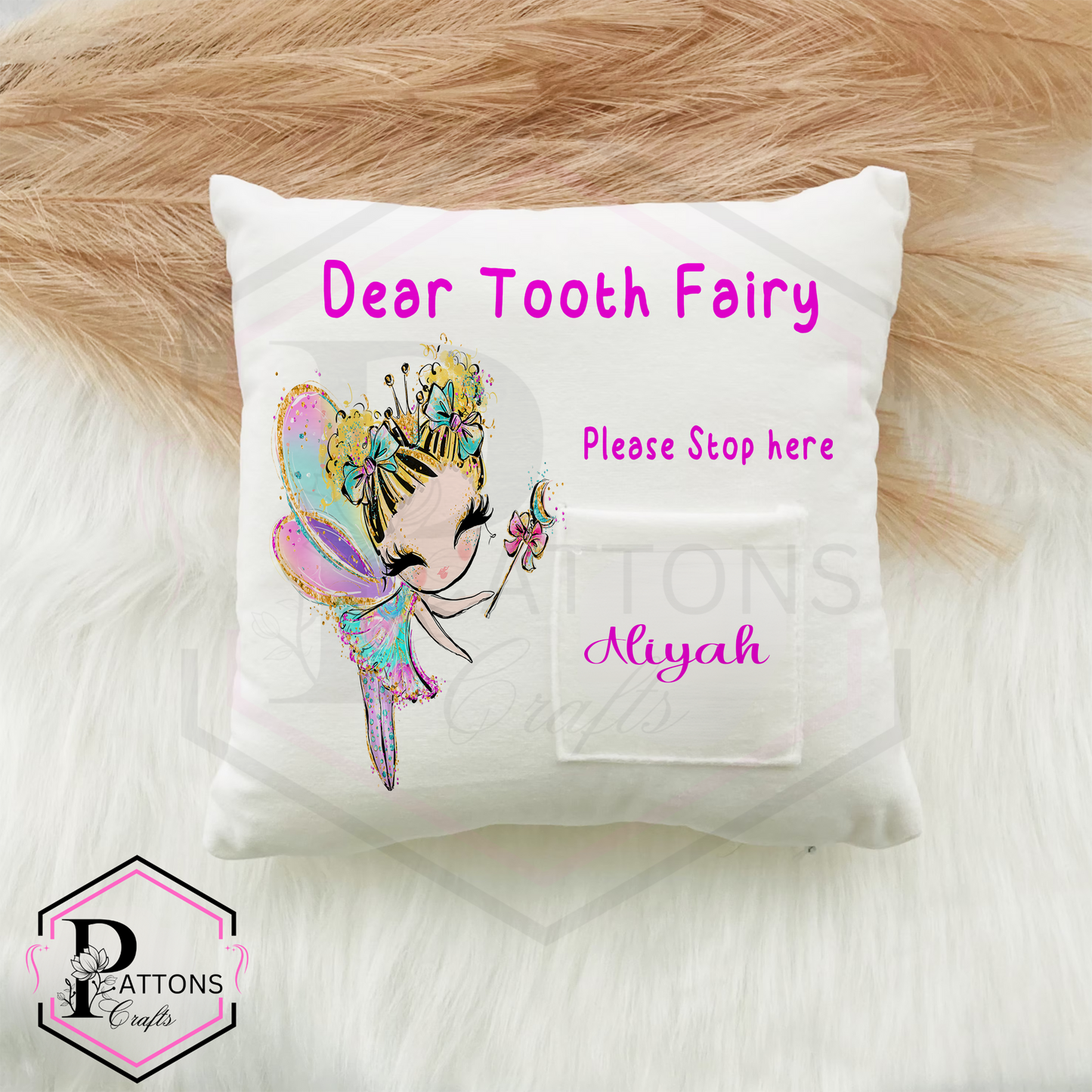 Tooth fairy cushion | Tooth loss | Tooth fairy pillow