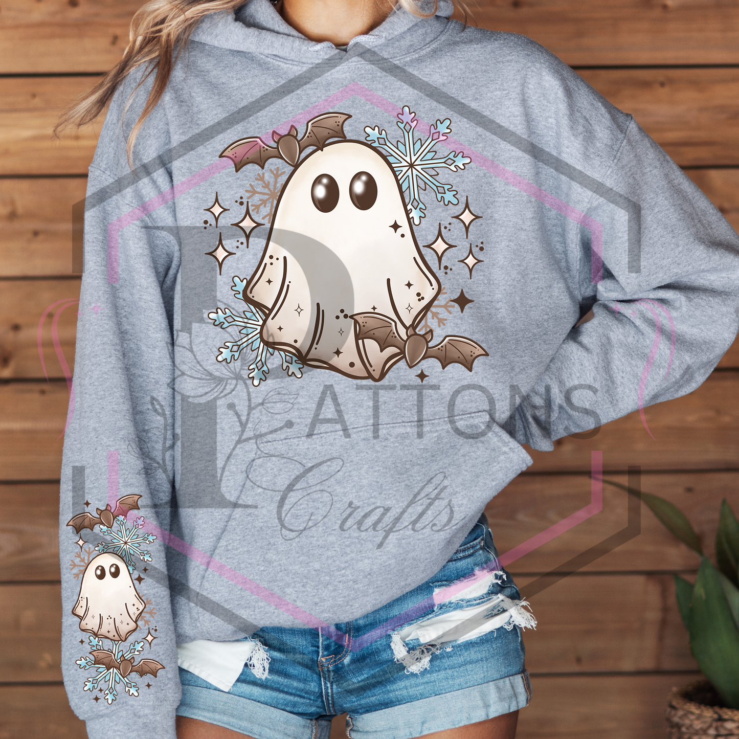 Hoodie | Winter Ghost | Hooded sweatshirt