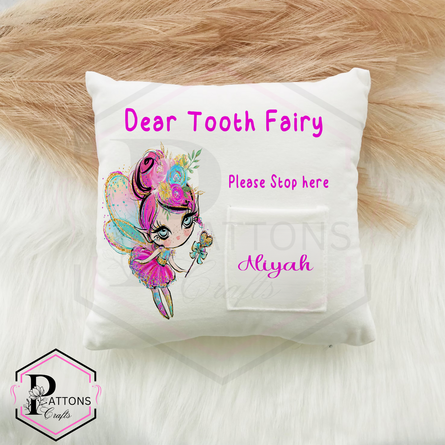 Tooth fairy cushion | Tooth loss | Tooth fairy pillow