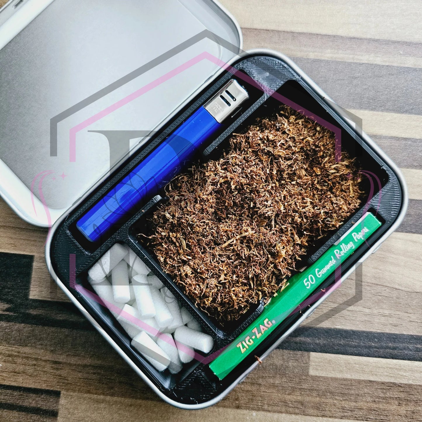 Tobacco Tin | Chucky Checkered