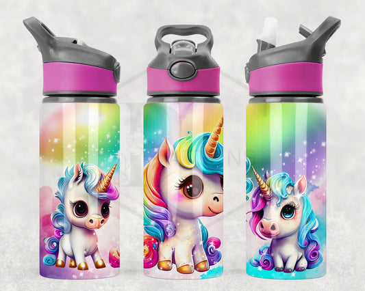 Kids water Bottle | Unicorn | Personalised Kids bottle