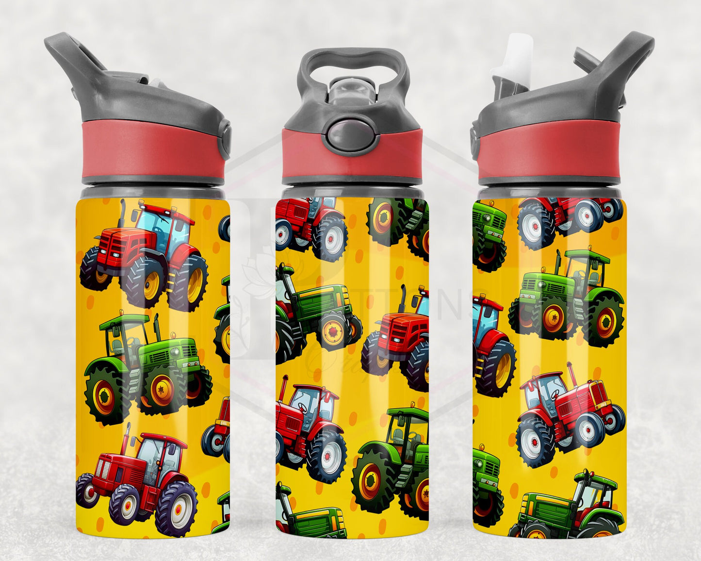 Kids water Bottle | Tractors | Personalised kids Water Bottle