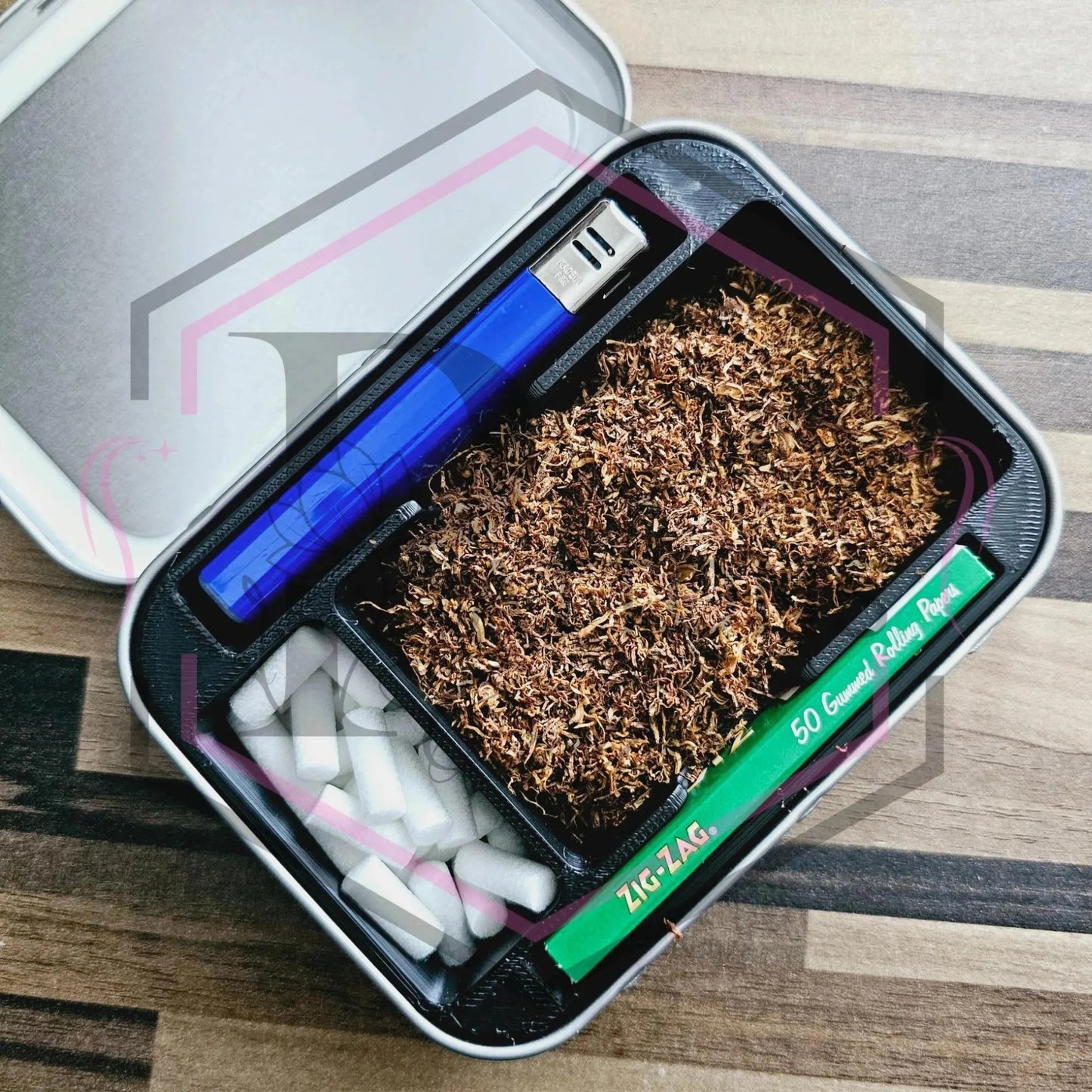 Waketh & baketh | 2oz tobacco tin