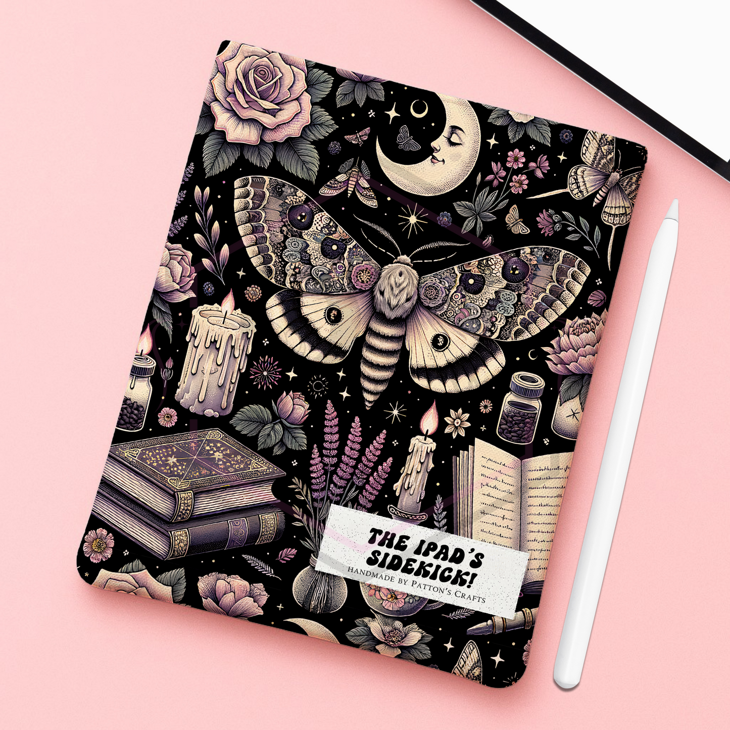 Kindle/ipad sleeve | Celestial | Fabric tech cover