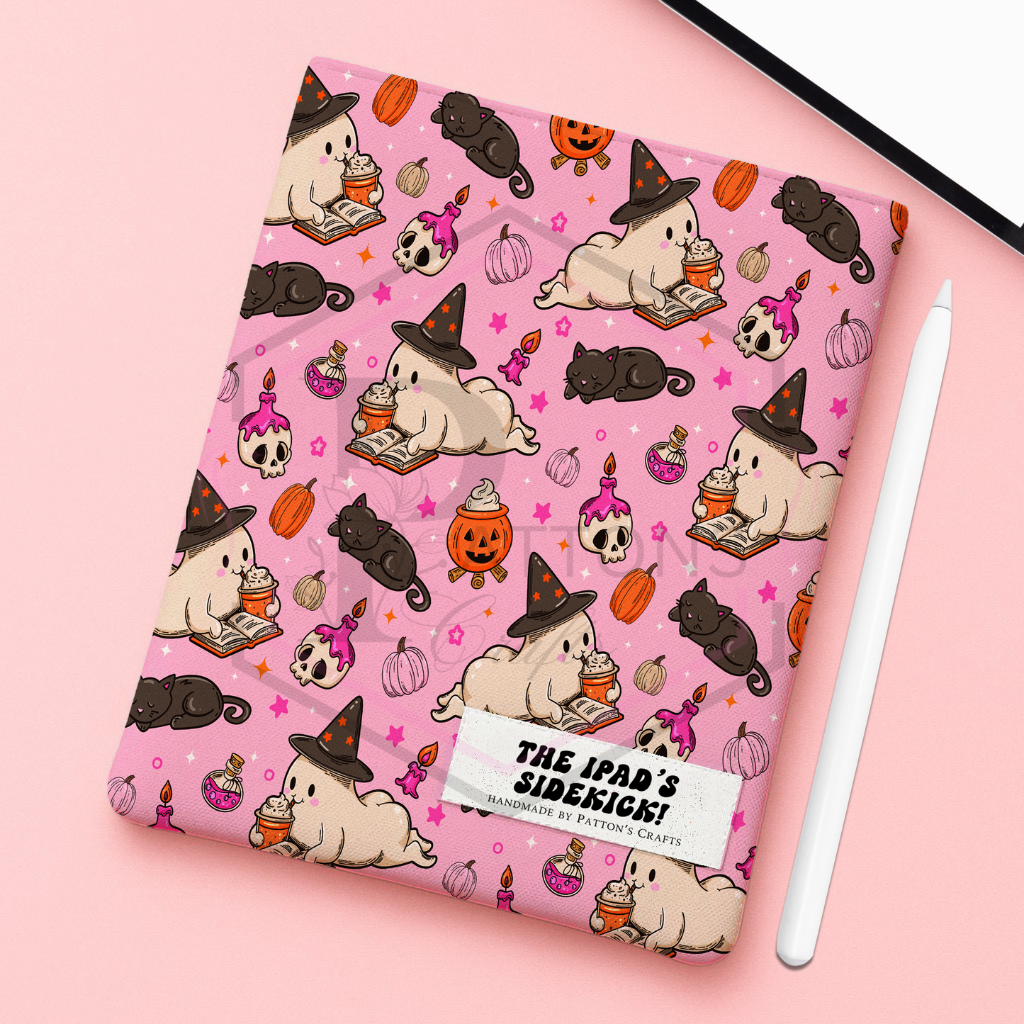 Kindle/Ipad Sleeve | frappes and paperbacks |  Fabric Tech Cover