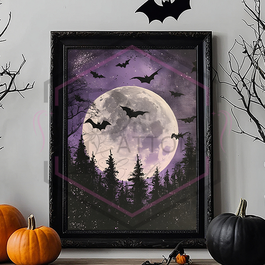 A4 Print | Full Moon | Unframed Print