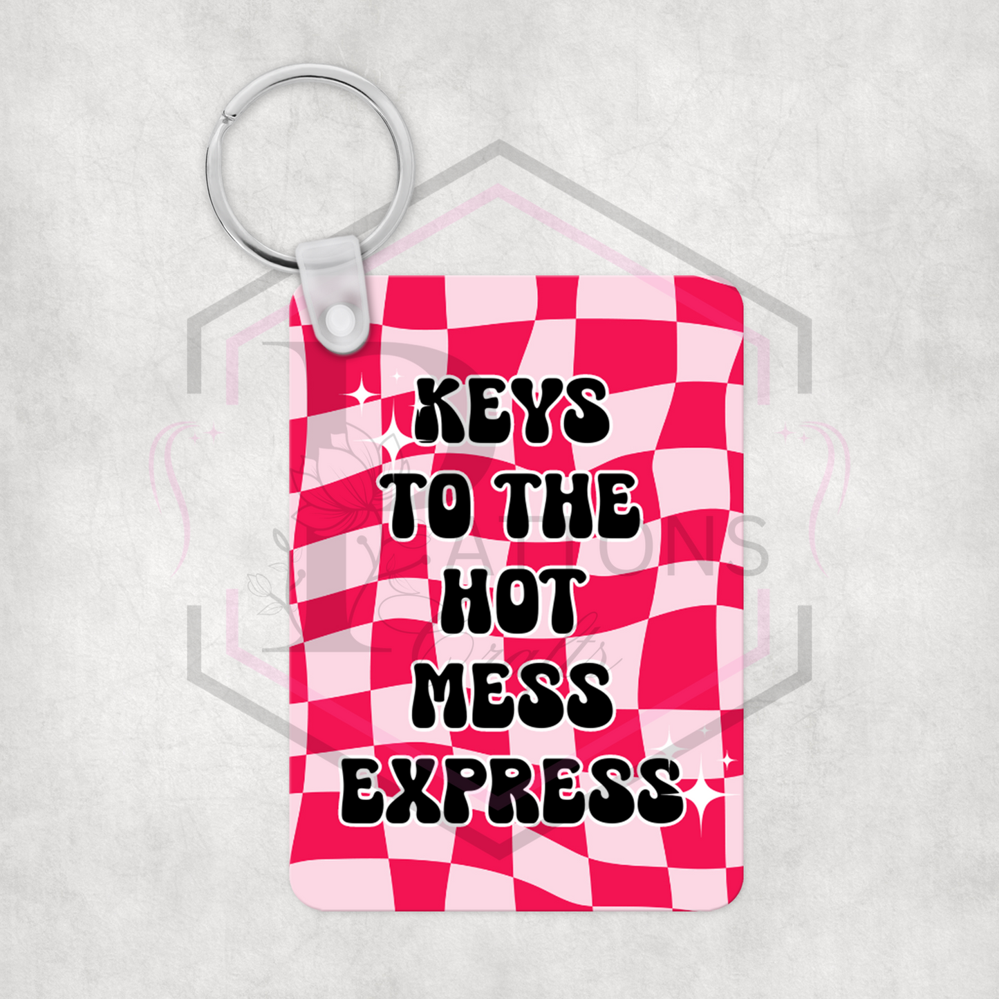 Keyring | Keys to the hot mess express