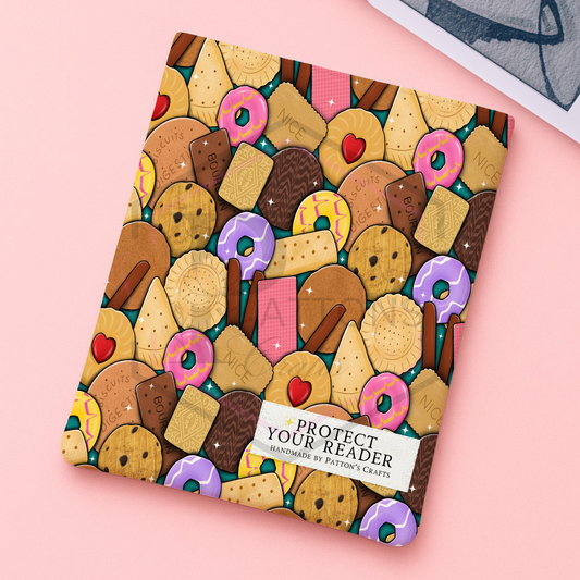 Kindle/ipad sleeve | Snacks | Fabric tech cover